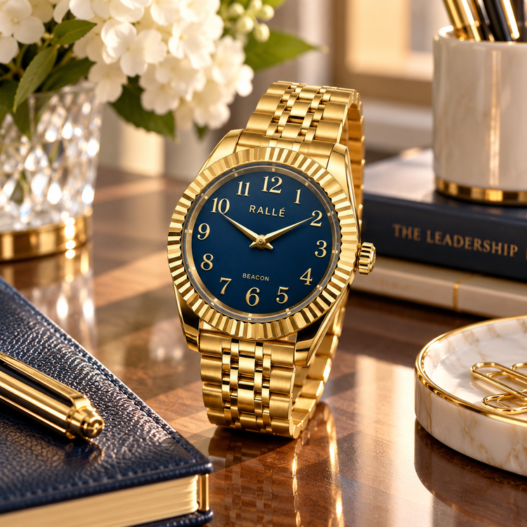Ralle Ashford Quartz Gold Watch