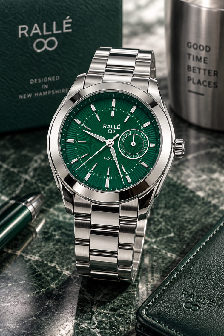 NeXus Green Date Dial VH65
