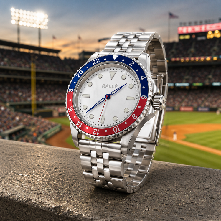 Rallé RALLÉ The Patriot - Wrist view showing refined craftsmanship and premium detail.