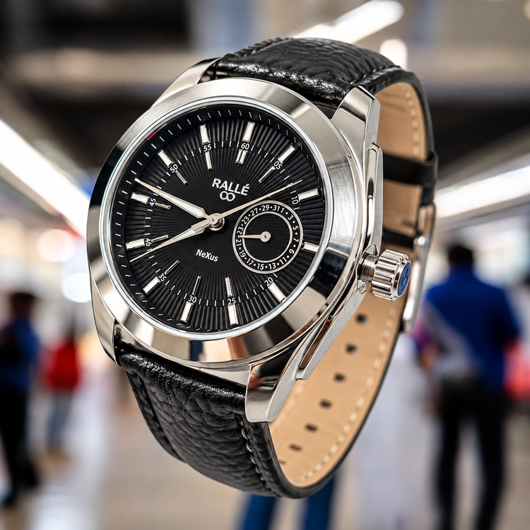 NeXus Black Dial with Date