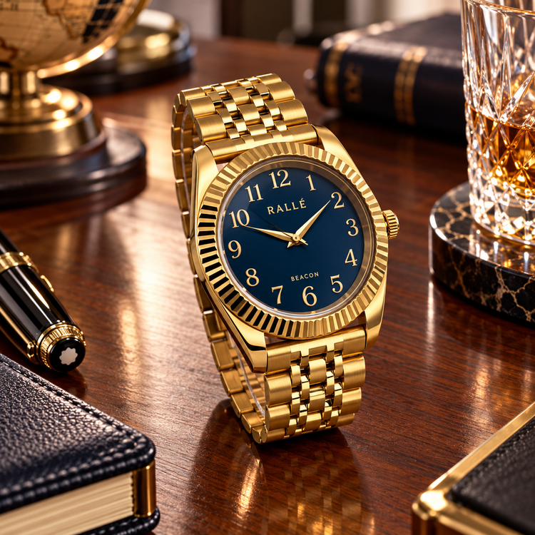 Ralle Ashford Quartz Gold Watch