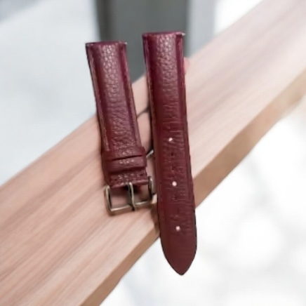 Rallé Watch Leather Band (20mm) - Alternate perspective showing refined craftsmanship.