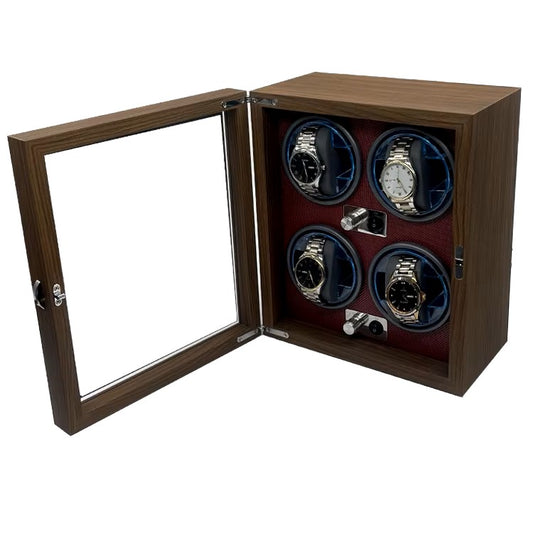 Watch Winder for 4 Watches – Modern Design, Premium Quality