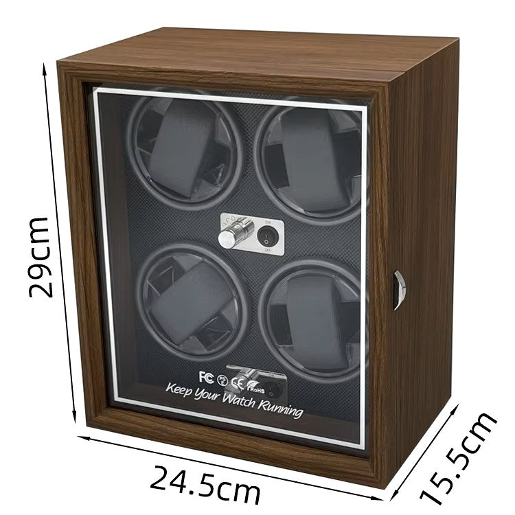 Watch Winder for 4 Watches – Modern Design, Premium Quality