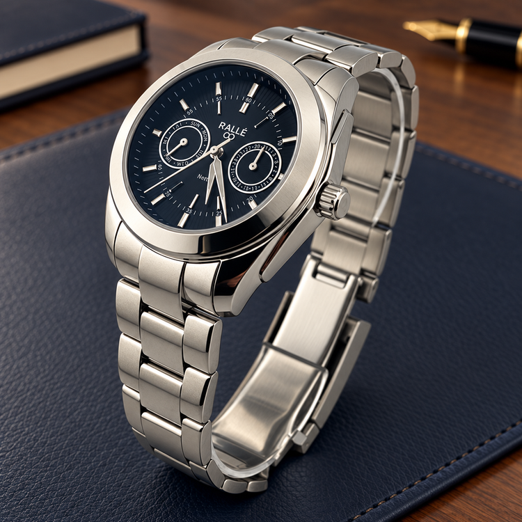 NeXus Black Dial with Date and Day