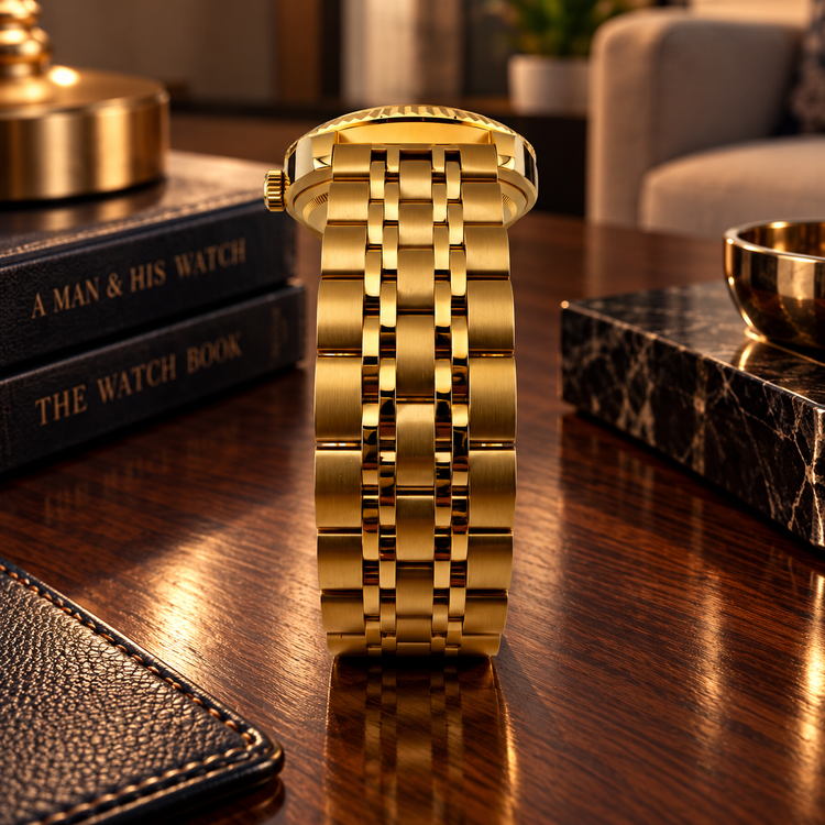 Ralle Ashford Quartz Gold Watch