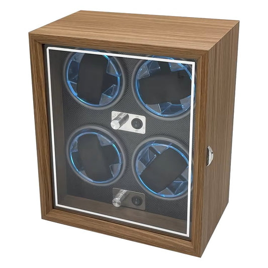 Watch Winder for 4 Watches – Modern Design, Premium Quality
