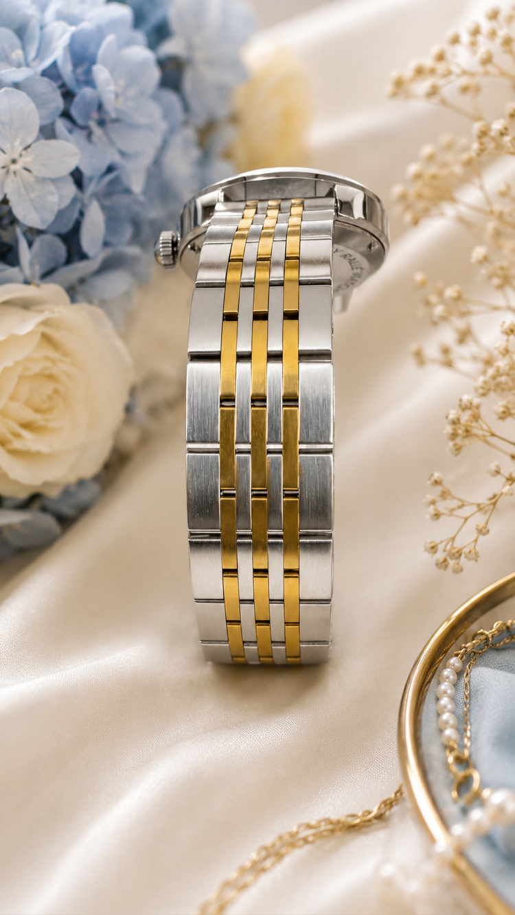 RALLÉ Meridian Ladies Two-Tone – Blue Dial