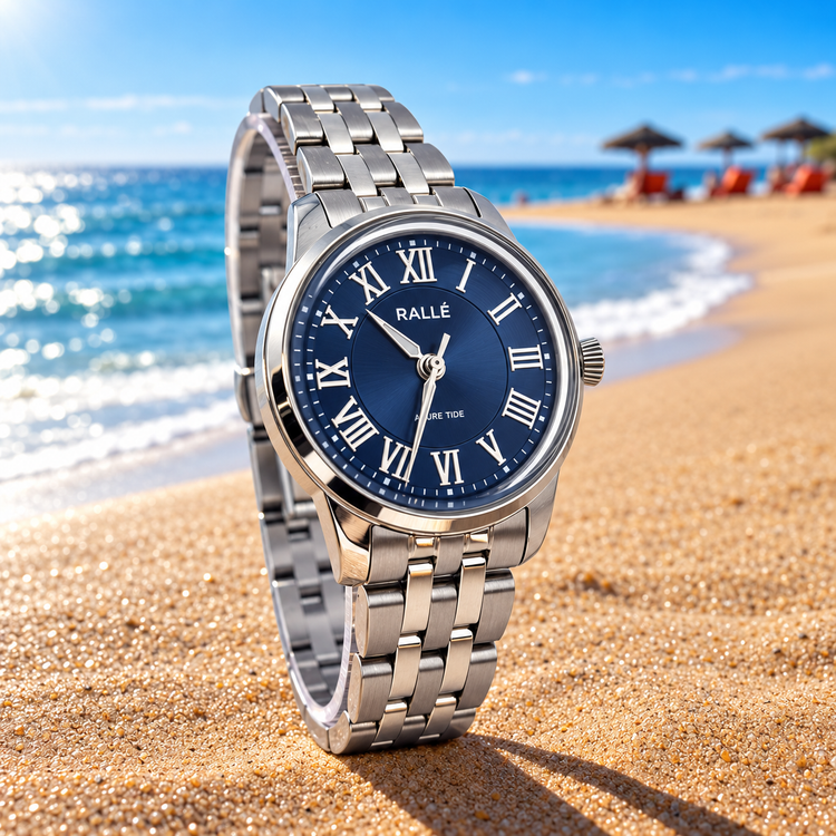 Azure Tide — Ladies’ Sweep-Second Watch