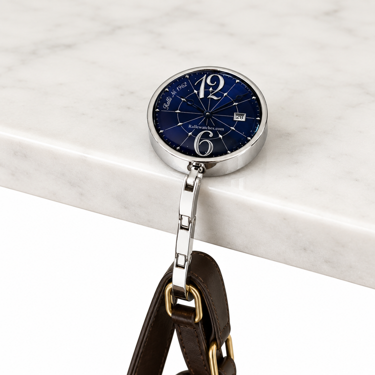 RALLÉ Purse Holder for Table | Foldable Handbag Hanger Hook for Restaurants, Bars & Travel