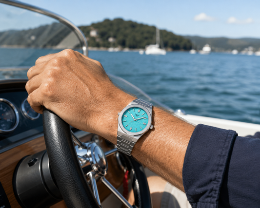 RALLÉ Bayside Turquoise Dial Watch | Seiko VH31 Sapphire