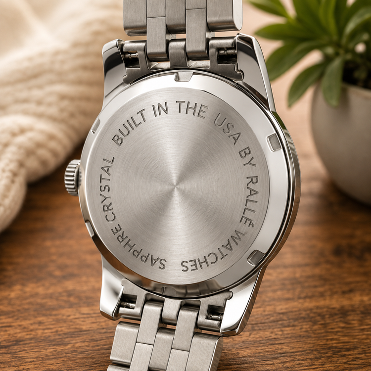 RALLÉ Hawthorne 33mm VH31 Quartz Watch | Maroon Dial Ladies