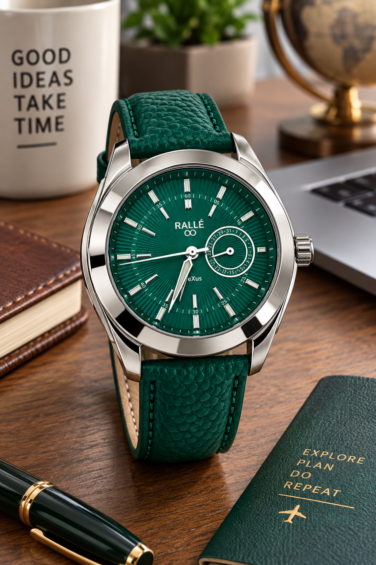 NeXus Green Date Dial VH65