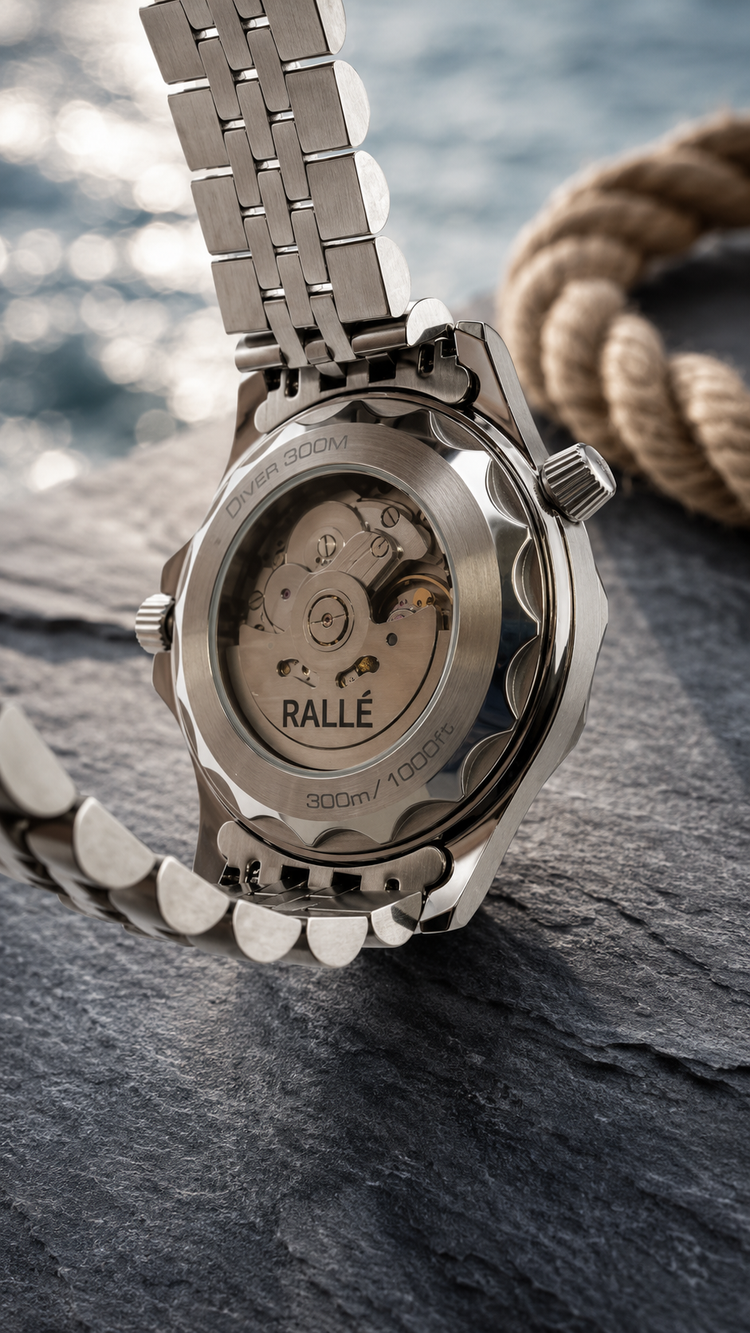 Rallé Abyss Orange Diver Watch