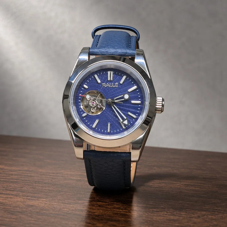 Rallé Heart Of The Seas Watch - Primary front view showing premium stainless steel case and dial details.