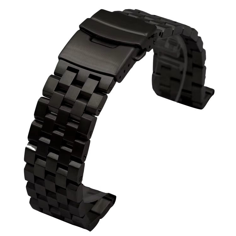 Watch Band - 22mm and 20mm Full Solid Stainless Steel Watch Band – Screw Link Premium Durability and Style