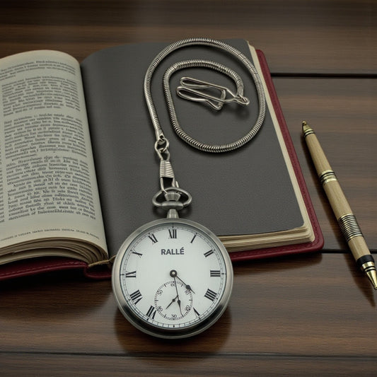 Vintage Style Mechanical Pocket Watch