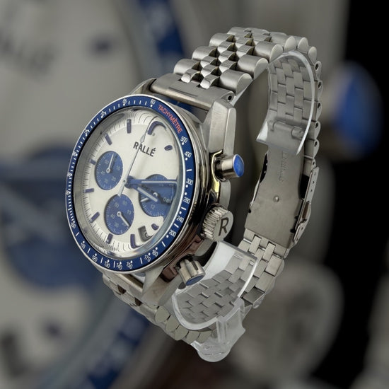 Rallé Circuit Master VK63 - Case back view showing refined craftsmanship and premium detail.