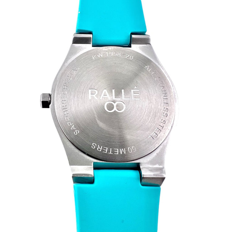 Rallé BAYSIDE Watch - On-wrist angled view showing premium stainless steel case and dial details.