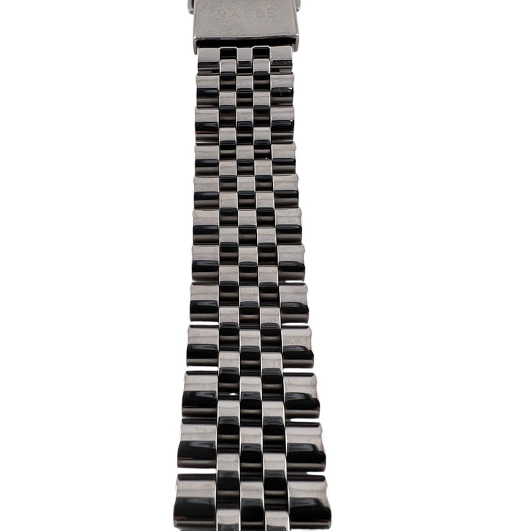 22mm and 20mm Full Solid Stainless Steel Watch Band – Screw Link Premium Durability and Style