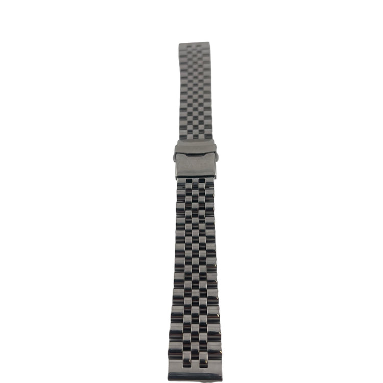 22mm and 20mm Full Solid Stainless Steel Watch Band – Screw Link Premium Durability and Style