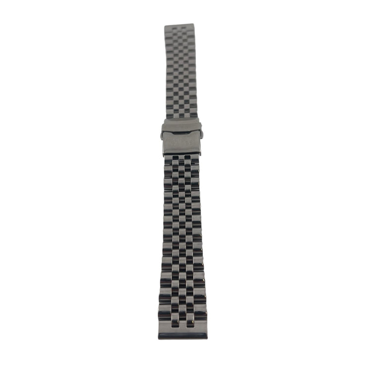 22mm and 20mm Full Solid Stainless Steel Watch Band – Screw Link Premium Durability and Style