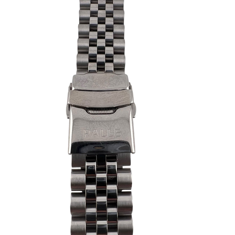 22mm and 20mm Full Solid Stainless Steel Watch Band – Screw Link Premium Durability and Style