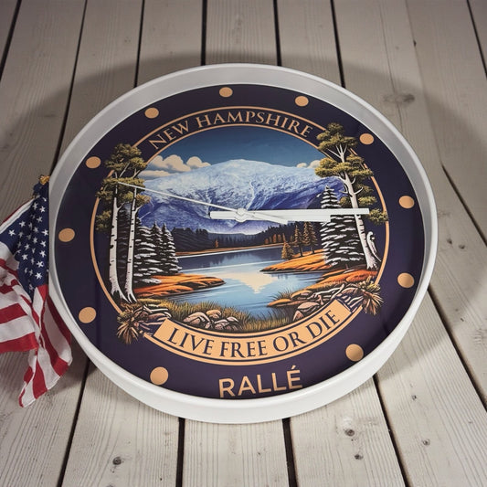 New Hampshire Clock - 12" Wall Clock