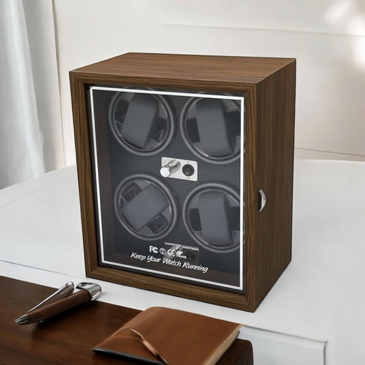 Watch Winder for 4 Watches – Modern Design, Premium Quality