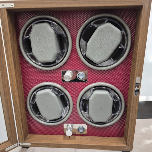 Watch Winder for 4 Watches – Modern Design, Premium Quality