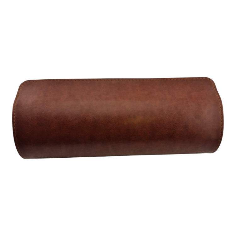 Three Slot Leather Travel Roll