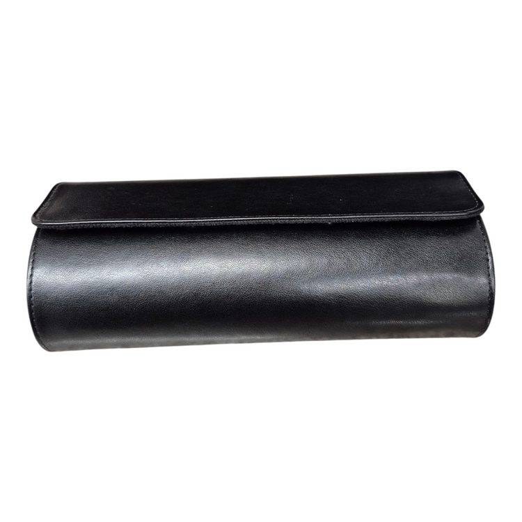 Rallé Three Slot Leather Travel Roll - Alternate view showing refined craftsmanship and premium detail.