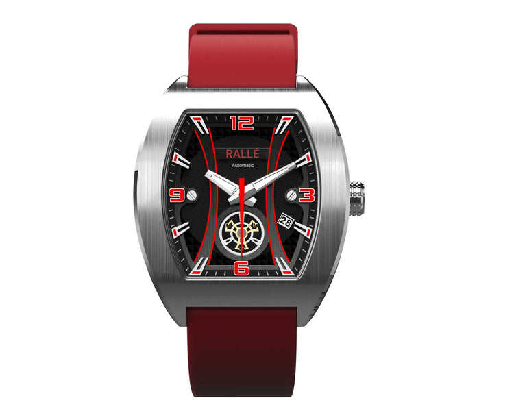 RALLÉ Vector Automatic Men's Watch | Miyota 8215 | Black Dial | Sapphire Crystal